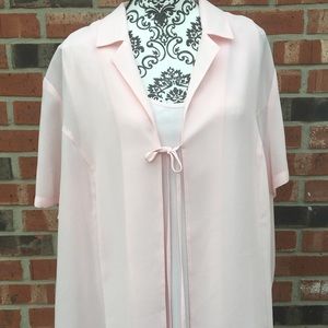 Casual Corner Tank Top and Blouse Combo. Size 3X.